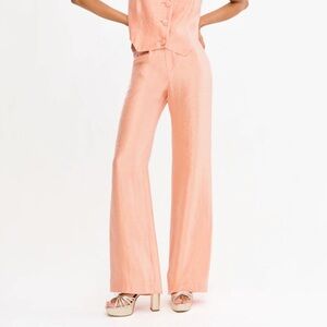 Lady Pipa Estoril Trousers Straight Leg Dart Trousers Peach Size XXS Retail $160